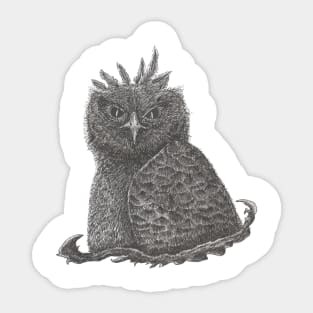 Baby Owl Sticker